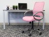 Adjustable Pink Breathable Office Chair -8