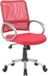 Red Mesh Task Chair