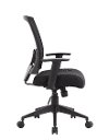 Black Mesh-Back Task Chair-5