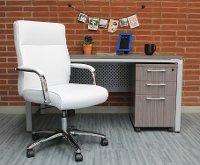 White Executive Office Chair-2