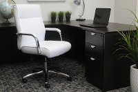 White Executive Office Chair-3