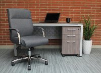 Gray Executive Office Chair-2