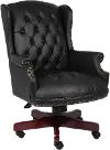 Black High-Back Executive Office Chair