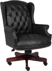 Black High-Back Executive Office Chair