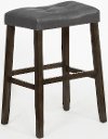 Dark Gray Modern Bar Stool - Verona