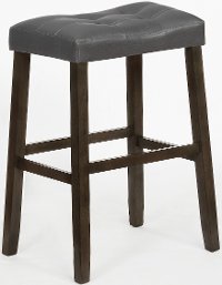 Dark Gray Modern Bar Stool - Verona