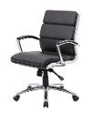Black Mid-Back Executive Chair-3