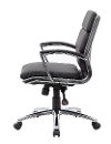 Black Mid-Back Executive Chair-4