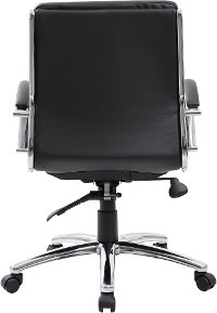 Black Mid-Back Executive Chair-5