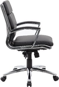 Black Mid-Back Executive Chair-6