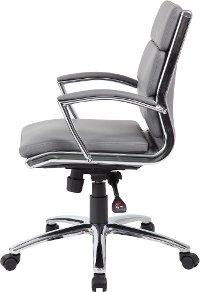 Gray Mid-Back Executive Chair-5