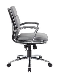 Gray Mid-Back Executive Chair-7