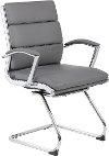 Gray Executive Guest Chair -1