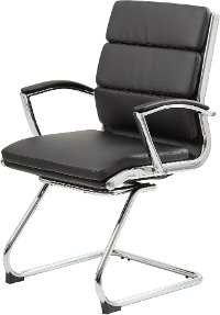 Black Executive Guest Chair-5