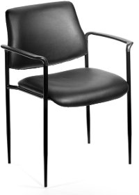 Black Stackable Guest Chair -2
