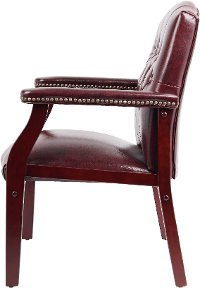 Burgandy Guest Chair-3