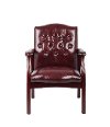 Burgandy Guest Chair-7