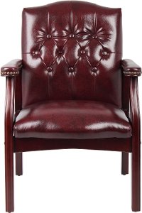 Burgandy Guest Chair-7
