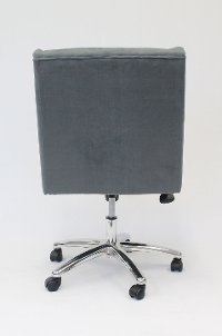 Gray Wingback Office Chair-3