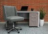 Gray Wingback Office Chair-6