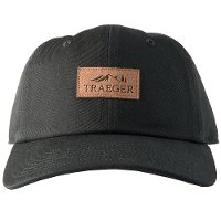 APP233 Traeger Grill Black Curved Bill Adjustable Hat