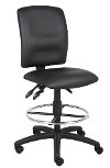 Black Multi-Function Drafting Stool-2