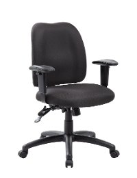 Black Multi-Function Task Chair-2
