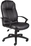 Black High-Back Executive Office Chair
