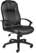 Black High-Back Executive Office Chair