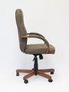 Brown &Cappuccino Finish Executive Office Chair-3