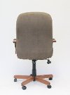 Brown &Cappuccino Finish Executive Office Chair-4