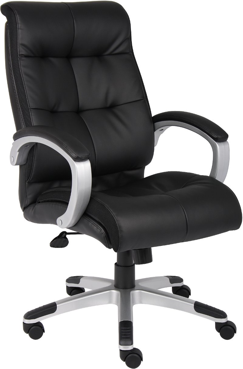 Black High Back Executive Office Chair Rc Willey Furniture Store