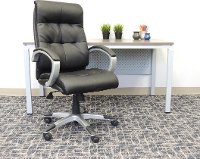 Black High-Back Executive Office Chair-3
