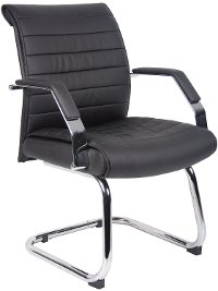 Black Mid-Back Office Chair