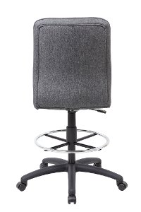 Gray Ergonomic Drafting Chair-2