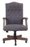 Gray High-Back Executive Swivel Chair-2