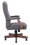 Gray High-Back Executive Swivel Chair-3