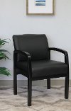 Black Office Guest Chair-2