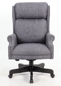 Slate Gray High-Back Office Chair