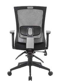 Black Three-Paddle Office Chair-4