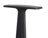 Black Three-Paddle Office Chair-6