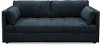 Contemporary Midnight Blue Sofa Daybed with Storage - Cooper