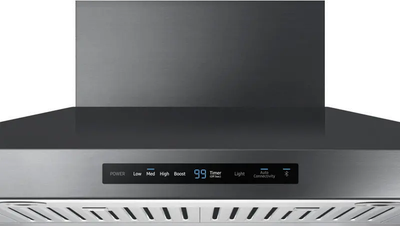 NK30K7000WG Samsung 30 Inch Chimney Hood - Black Stainless Steel-4