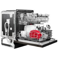 KDFE104HBS KitchenAid Dishwasher with Sanitize Cycle - Black Stainless Steel-5