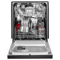 KDFE104HBL KitchenAid Dishwasher with Sanitize Cycle - Black-2