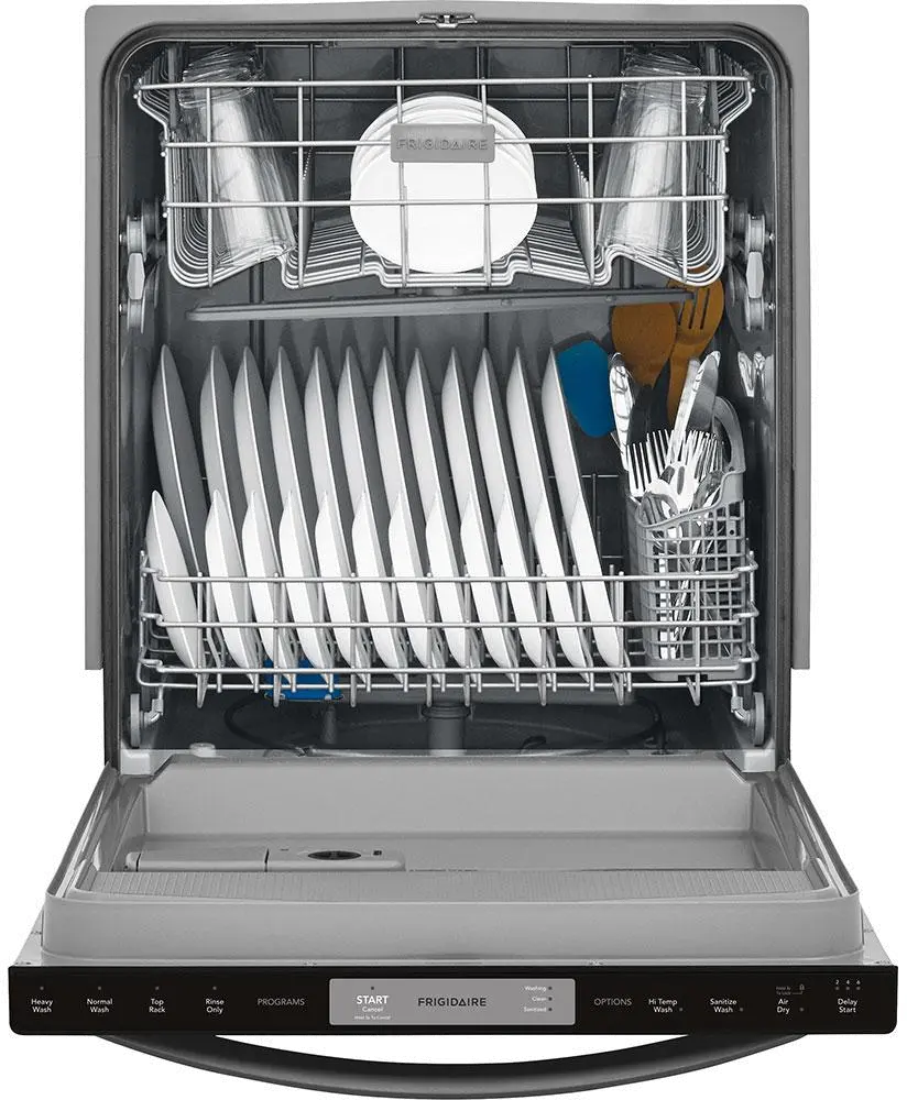 FFID2426TD Frigidaire Top Control Dishwasher - Black Stainless Steel-2