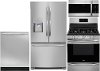 KIT Frigidaire 4 Piece Kitchen Appliance Package with Gas Range - Stainless Steel