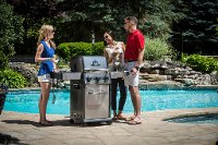 921554 Broil King Baron S320 Liquid Propane Grill- Stainless Steel