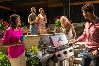 986857 Broil King Signet 320 Natural Gas Grill - Stainless Steel