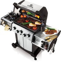 987814 Broil King Sovereign 20 LP Grill - Black/Stainless Steel